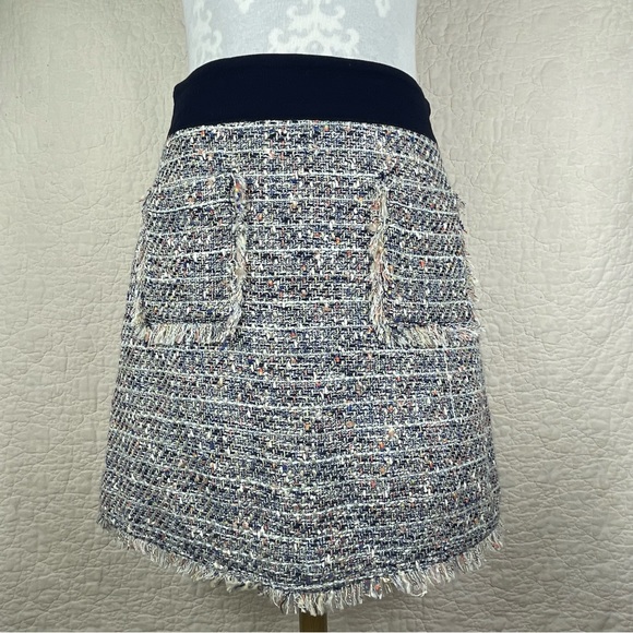 🔥NWT J.Crew Tweed Mini Skirt With Patch Pocket Preppy Women’s Size 4 - Picture 1 of 15